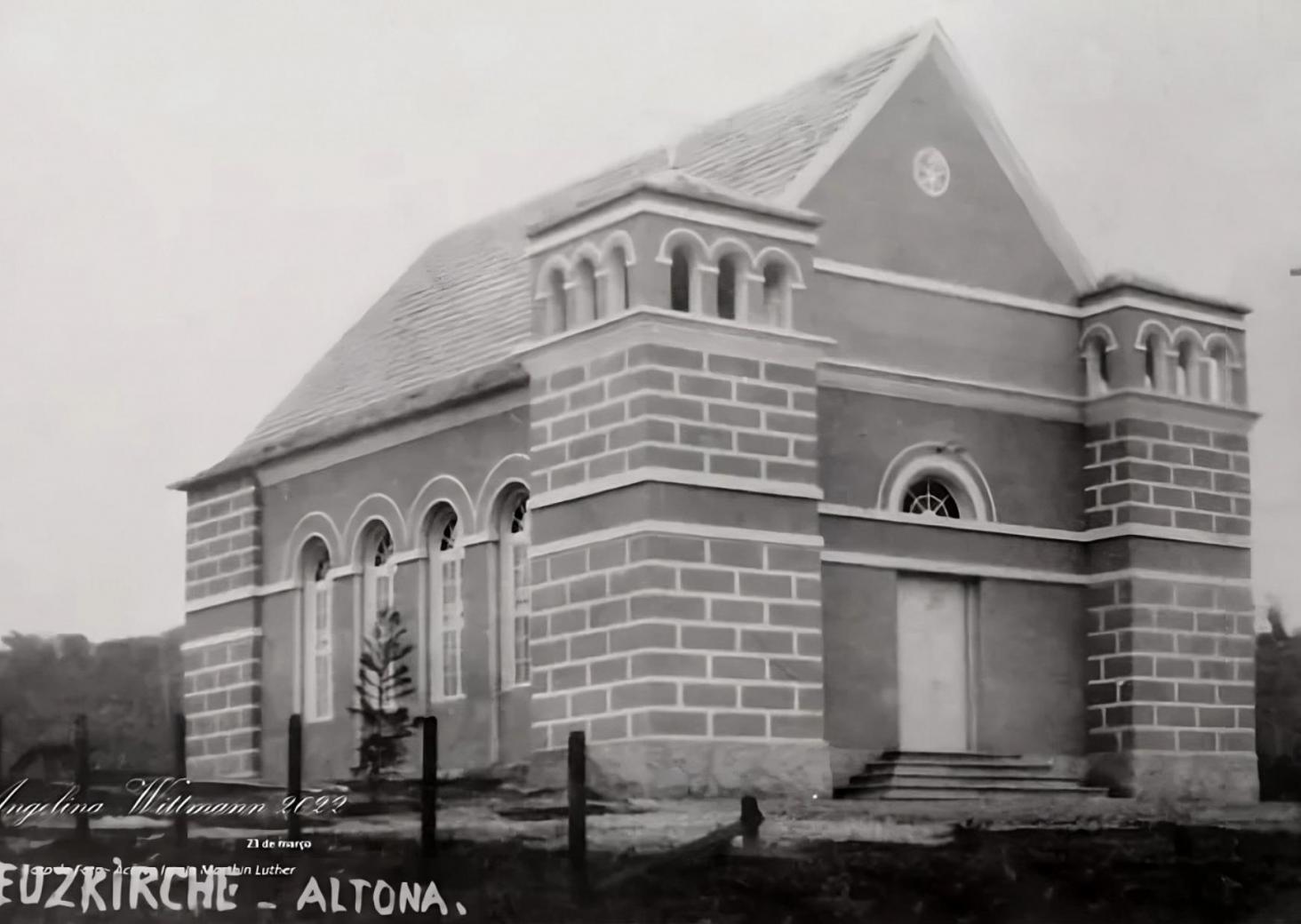 Altona's industrial park had a church built by its founder Paul Werner