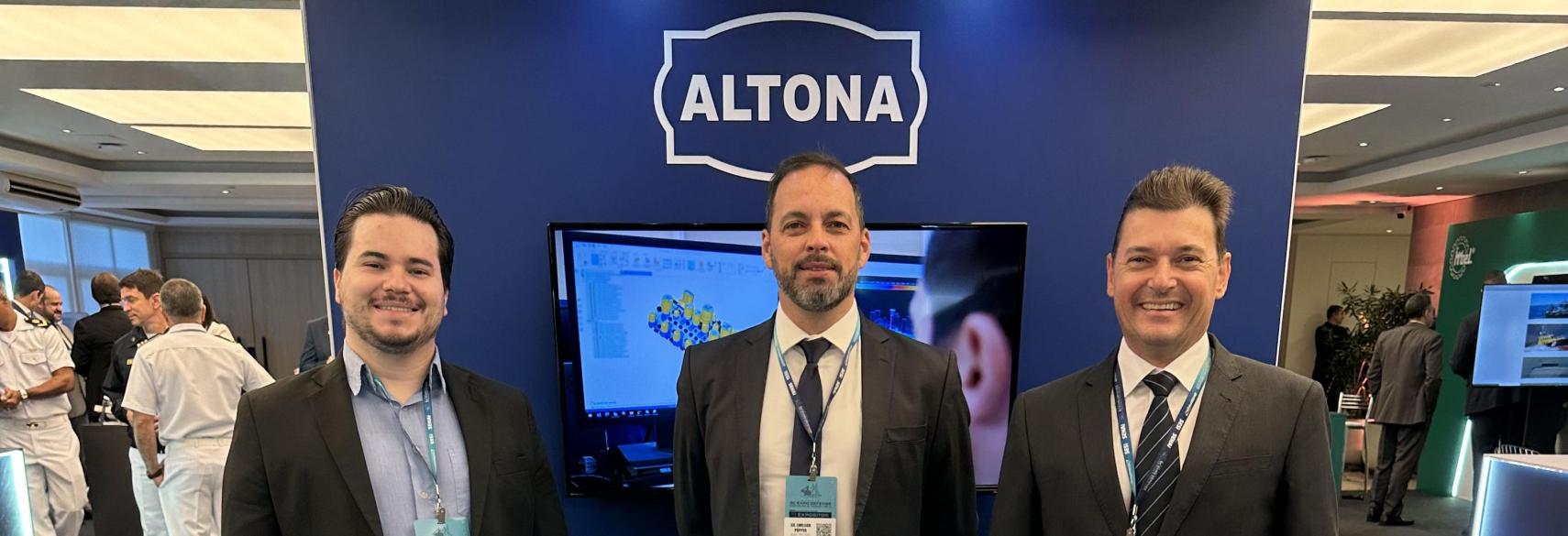 ALTONA participou da SC Expo Defense 2026